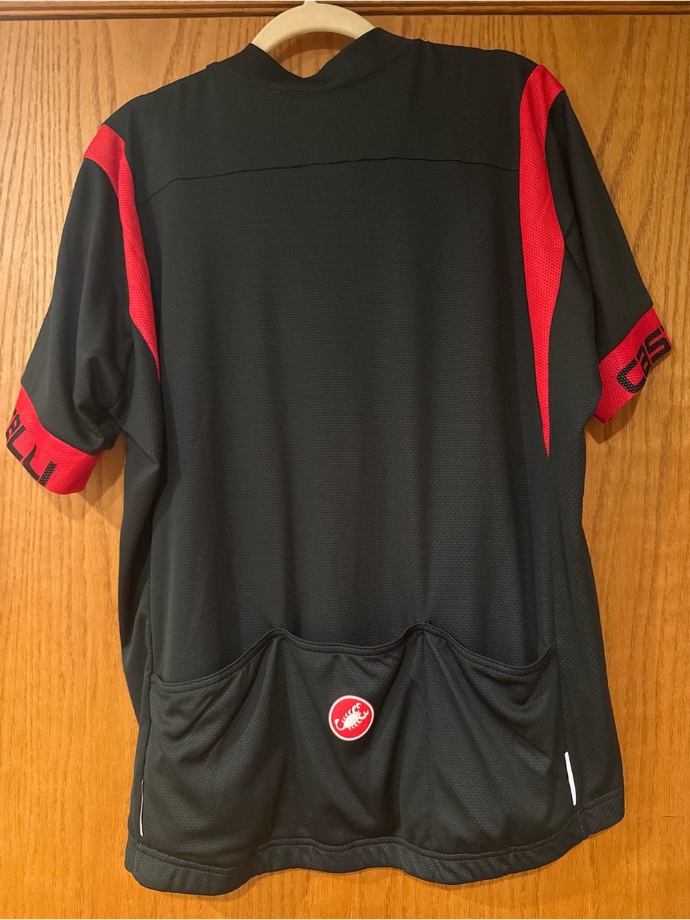 Castelli Men’s Black & Red Cycling Jersey - Like New! - Picture 5 of 5